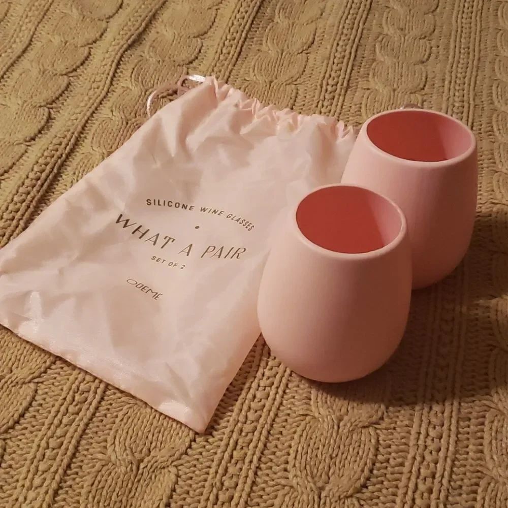 ODEME Silicone Wine Glasses 